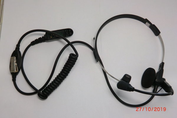 Motorola Headset einseitig für  GP-Serie, GP320, GP330, GP340, GP360,  GP380