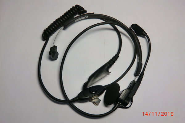 Motorola einseitiges leichtes Headset mit PTT für GP-Serie (gebraucht)